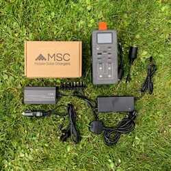 MSC 200Wh (62Ah) LiFePO4 5V-24V, PD60W QC USB & 12V DC Power Bank 