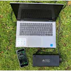 MSC AC/DC 100Wh PD60W QC3 USB 5V, 12V, 220V AC Power Bank