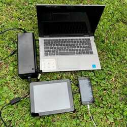 MSC AC/DC 222Wh PD60W QC3 USB 5V, 12V, 220V AC Power Bank