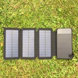 MSC Travel 6W Solar Charger & 10Ah Detachable Power Bank & Torch