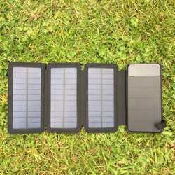 MSC Travel 8000mAh USB Solar Charger | Detachable Power Bank
