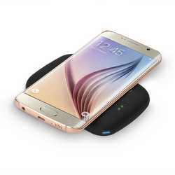 QI Portable Wireless Charging Pad and USB Power Bank 4000mAh