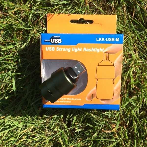 USB High power Torch, no batteries required