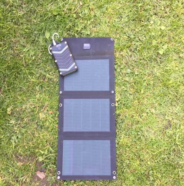 MSC Expedition 15W CIGS Ultra Light 5V Dual USB Folding Solar Charger 